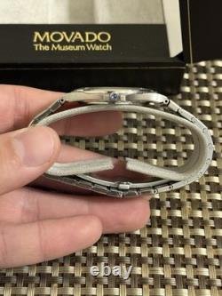 Rare Vintage Movado Sports Edition SE 84.65.877.2 Blue Roman Dial 35mm Swiss