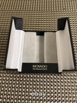 Rare Vintage Movado Sports Edition SE 84.65.877.2 Blue Roman Dial 35mm Swiss