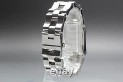 Rare Vintage N MINT in Box Gucci 2305L Black Silver Quartz Ladies Watch JAPAN