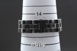 Rare Vintage N MINT in Box Gucci 2305L Black Silver Quartz Ladies Watch JAPAN