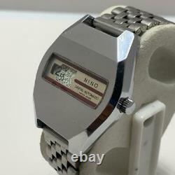 Rare! Vintage Nino Swiss Digital Jump Hour Automatic Men's Watch N902