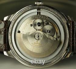 Rare Vintage OLMA Automatic 41 Jewels Day Date 37mm Swiss Made Watch 06501/3-3