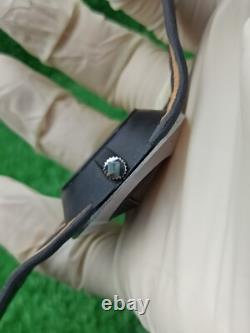 Rare Vintage OMAX SpaceMan Automatic Jumbo Watch Gray Dial 70s Swiss TC25