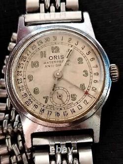 Rare Vintage ORIS (Pointer Date) Cal 704 Swiss Watch To Repair