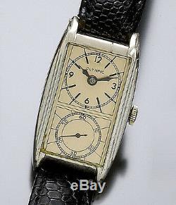 Rare Vintage Olympic Swiss Duo Dial Doctors Watch CA1920s