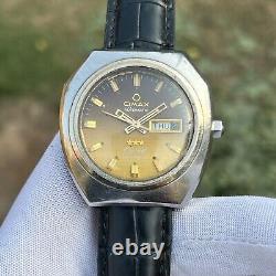 Rare Vintage Omax Crystal 3 Star 25 Jewels Beautiful Dial Swiss Made Men's Watch