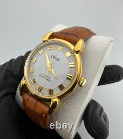 Rare Vintage Oris Swiss Made Hand Wind Men's Watch