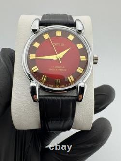 Rare Vintage Oris Swiss Made Hand Wind Men's Watch