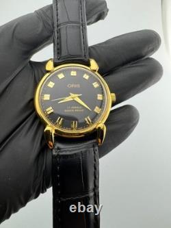 Rare Vintage Oris Swiss Made Hand Wind Men's Watch