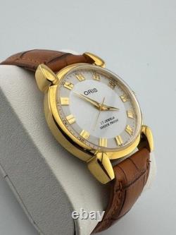 Rare Vintage Oris Swiss Made Hand Wind Men's Watch