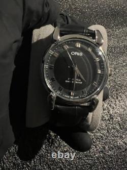 Rare Vintage Oris Swiss Made Hand Wind Men's Watch BLK