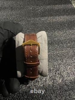 Rare Vintage Oris Swiss Made Hand Wind Men's Watch CHOCOLATE/BRWN