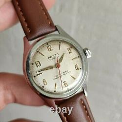 Rare Vintage PANTO Men's Manual winding watch swiss AS 1686 17Jewels 1960s