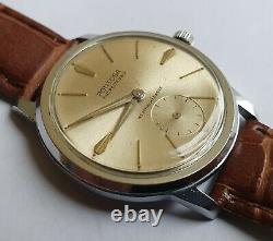 Rare Vintage PONTOSA Wehrmacthswerk 17Rubis Cal. AS1130 Swiss Made From50's