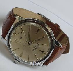 Rare Vintage PONTOSA Wehrmacthswerk 17Rubis Cal. AS1130 Swiss Made From50's