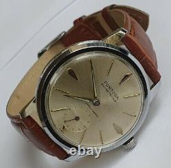 Rare Vintage PONTOSA Wehrmacthswerk 17Rubis Cal. AS1130 Swiss Made From50's
