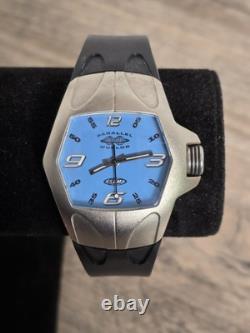 Rare Vintage Parallel Worlds The Stream Swiss Movt. Watch New Battery Excellent
