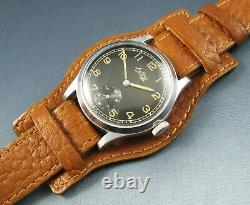 Rare Vintage Ph. DuBois & Fils Swiss WW2 German D-U Mens Watch AS 1130 15J 1940