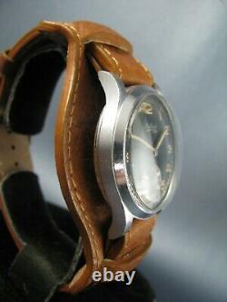 Rare Vintage Ph. DuBois & Fils Swiss WW2 German D-U Mens Watch AS 1130 15J 1940