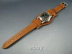 Rare Vintage Ph. DuBois & Fils Swiss WW2 German D-U Mens Watch AS 1130 15J 1940