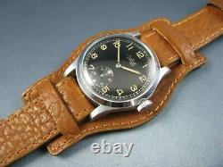 Rare Vintage Ph. DuBois & Fils Swiss WW2 German D-U Mens Watch AS 1130 15J 1940