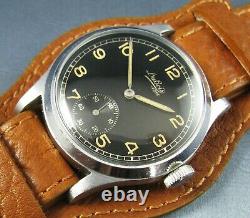 Rare Vintage Ph. DuBois & Fils Swiss WW2 German D-U Mens Watch AS 1130 15J 1940