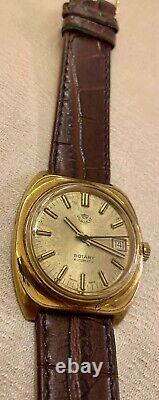 Rare Vintage ROTARY Men's Watch SWISS Automatic ROYAL SPECIAL EDITION