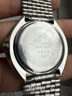 Rare Vintage Rama Swiss Made Quartz Wrist Watch 2033. Gifted Timepiece