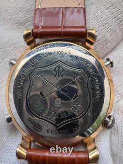 Rare Vintage Revue Thommen GREENMARK Golf Swiss Made Quartz Watch Ref. 6423001