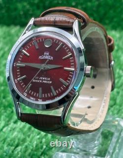 Rare Vintage Roamer ST96 Mechanical Men's Wrist Watch Mint