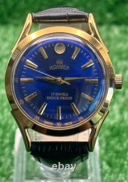 Rare Vintage Roamer ST96 Mechanical Men's Wrist Watch Mint