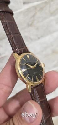 Rare Vintage Rodania Automatic Black Dial Men's 17 Jewels Swiss Made Watch