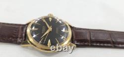 Rare Vintage Rodania Automatic Black Dial Men's 17 Jewels Swiss Made Watch