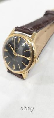 Rare Vintage Rodania Automatic Black Dial Men's 17 Jewels Swiss Made Watch