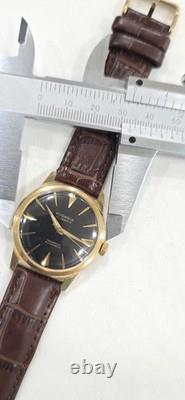 Rare Vintage Rodania Automatic Black Dial Men's 17 Jewels Swiss Made Watch