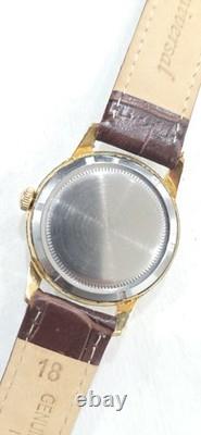 Rare Vintage Rodania Automatic Black Dial Men's 17 Jewels Swiss Made Watch