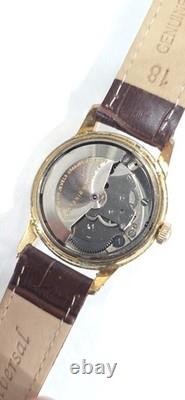 Rare Vintage Rodania Automatic Black Dial Men's 17 Jewels Swiss Made Watch