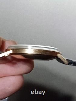 Rare Vintage Rodia Swiss 17J Guillod Solid 18K Gold Automatic Watch Works Scrap