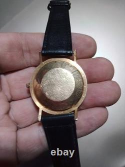 Rare Vintage Rodia Swiss 17J Guillod Solid 18K Gold Automatic Watch Works Scrap