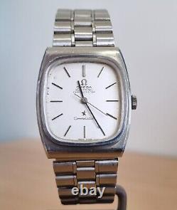 Rare Vintage SS Omega Constellation Swiss 12 jewel Tuning Fork watch cal 1250