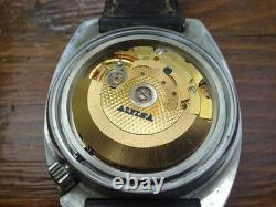 Rare Vintage SWISS MADE MEN WATCH ALPINA PRESIDENT AUTOMATIC DIAMETER 36 MM