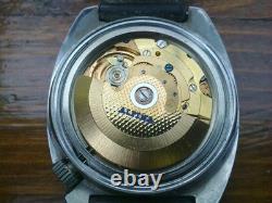 Rare Vintage SWISS MADE MEN WATCH ALPINA PRESIDENT AUTOMATIC DIAMETER 36 MM