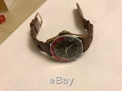 Rare Vintage Sicura Diver Watch 600 FT Automatic Swiss Made