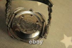 Rare Vintage Sicura Globetrotter Watch 25 Jewels Shock Resistant Swiss Made