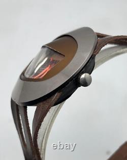 Rare Vintage Spaceman Tressa Lux Automatic Day/Date Swiss Made Men's Wrist Watch