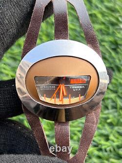 Rare Vintage Spaceman Tressa Lux Automatic Day/Date Swiss Made Men's Wrist Watch