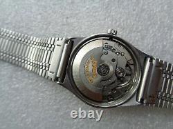 Rare Vintage Ss Swiss Rado Voyager 32 MM Black Dial Men's Automatic Wrist Watch