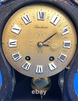 Rare Vintage Swiss Bucherer Hand Painted Bracket