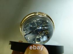 Rare Vintage Swiss Bucherer Jewels Movement Wind Up Table Top Ball Clock / Watch