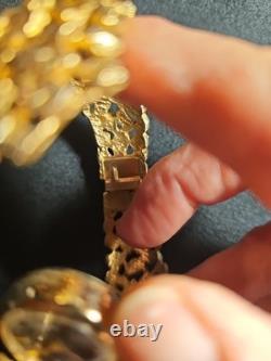 Rare Vintage Swiss Crawford 21 Jewel Ladies Peek A Boo Gold (Note) Nugget Watch Rare Vintage Swiss Crawford 21 Jewel Ladies Peek A Boo Gold (Note) Nugget Watch